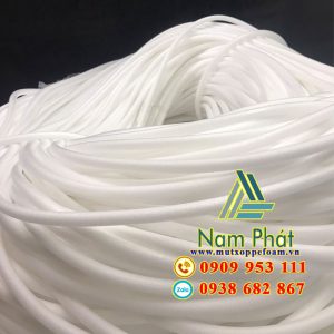 ống xốp tròn pe foam dạng cuộn dài