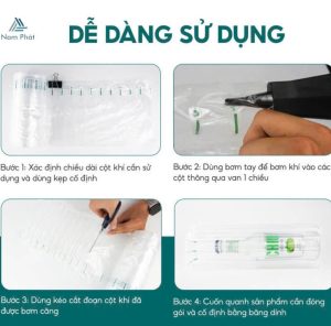 cột khí gói hàng