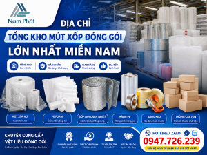 Địa Chỉ Tổng Kho Mút Xốp Đóng Gói Lớn Nhất Miền Nam