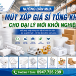 Mua Mút Xốp Giá Sỉ Tổng Kho Cho Đại Lý Mới Khởi Nghiệp